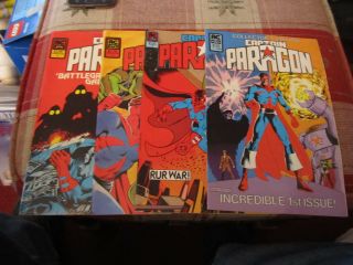 Captain Paragon Complete Series 1 2 3 4 Ac Comics