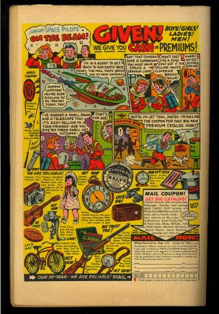 Comic Cavalcade 58 Scarce DC Funny Animal Giant 1953 VG - 2