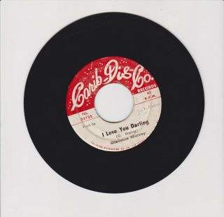 Carib - Dis - Co/ I Love You Darling - Gladstone Murray (74 Reggae Rockers 7 ")