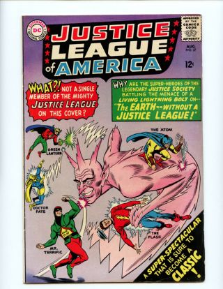 Justice League Of America 37 Vg Jsa Crossover