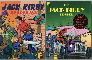Jack Kirby Reader 1 & 2,  Jack Magic 1,  Complete Jack Kirby 1 Avg Nm 9.  4 2003