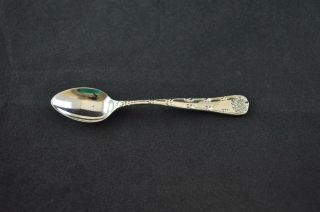 Tiffany & Co Wave Edge Sterling Silver Demitasse Spoon - 4 1/8 " - No Mono