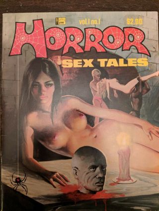 Horror Sex Tales (1972) Vol 1.  Issue 1 Ed Wood