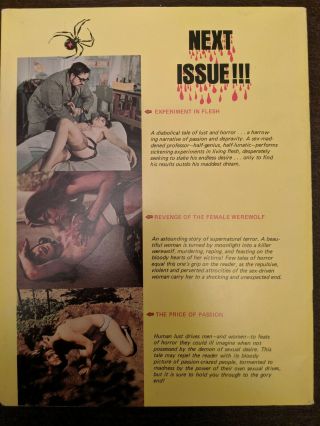 Horror Sex Tales (1972) Vol 1.  Issue 1 Ed Wood 2