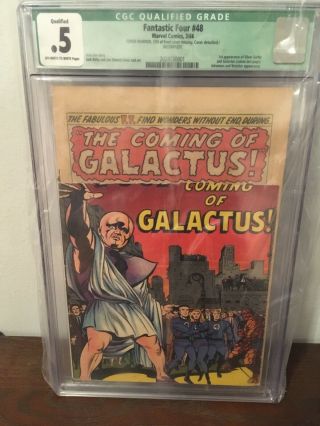 Fantastic Four 48 CGC 0.  5 - 1st Full Silver Surfer & Galactus - Cover Married 2
