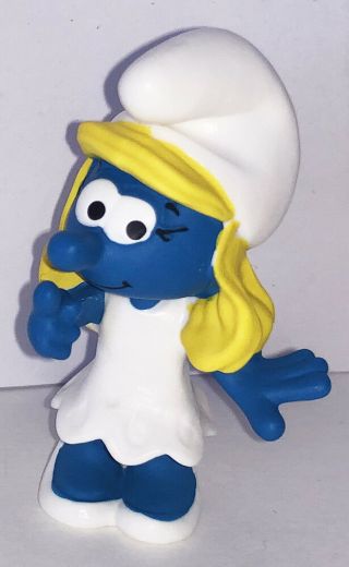 Smurfette Smurf Figurine 20813 Plastic Miniature Figure 2019 Smurfs Set