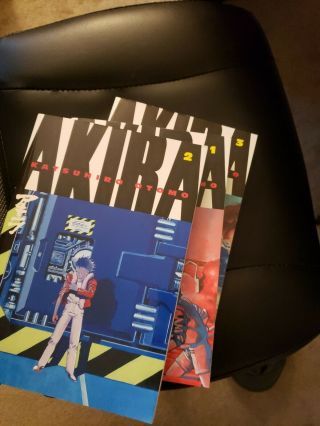 Akira Vol 1,  2,  3 English Manga Set Katsuhiro Otomo Dark Horse