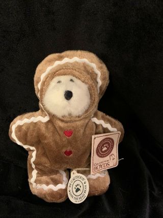 Boyd’s Bear Bears Plush Collectible Gb Gingerpeeker Gingerbread