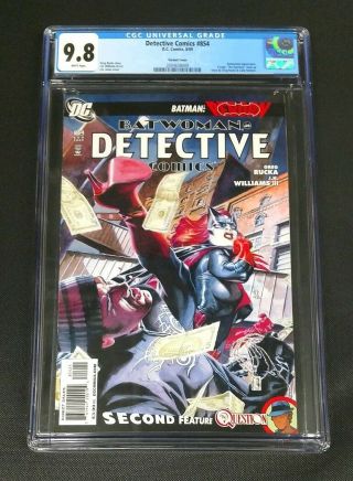 Detective Comics 854 Cgc 9.  8,  J.  G.  Jones Variant,  Dc Comics 8/2009 Batwoman