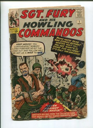 Sgt Fury And His Howling Commandos 1 (1.  8) First App 1963