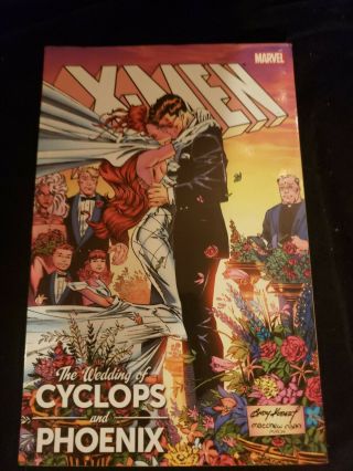 Marvel X - Men The Wedding Of Cyclops And Phoenix Graphic Novel First Printing