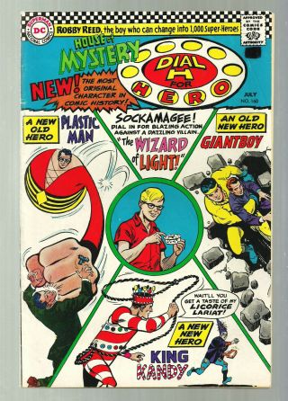 House Of Mystery 160 Dc 1st Silver Age Plastic Man 7/66