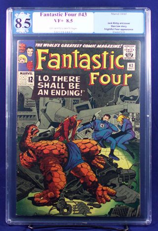 Fantastic Four 43 (marvel 1965) Pgx 8.  5 Vf,  Very Fine Plus - The End ?