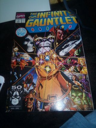 The Infinity Gauntlet 1 First Issue - Marvel July 1991 -