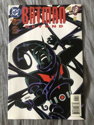 Batman Beyond 6 1999,  1st Appearance Inque,  Final Issue Low Print,  Htf