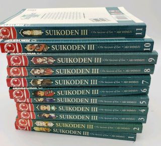 Suikoden Iii The Successor Of Fate By Aki Shimizu Vol 1 - 11 English Tokyopop