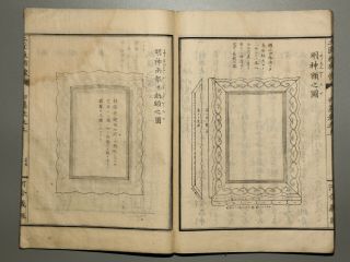 Japanese Architecture Miya - daiku Torii gate,  Antique woodblock print book 7