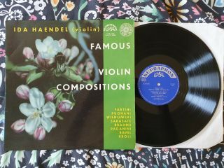 Supraphon Sua 10465 Ed1 - Famous Violin Compositions - Ida Haendel - Holecek 