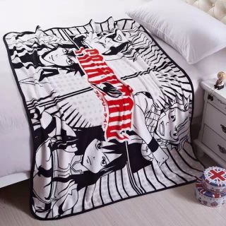 Fairy Tail Cosplay Anime Comfortable Soft Throw Blanket For Bed Sofa Summer