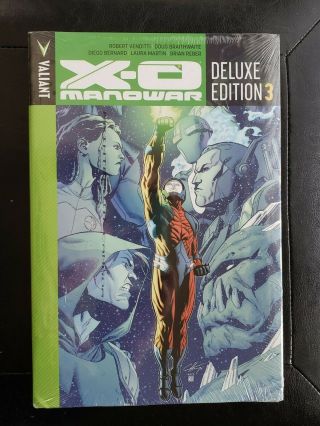X - O Manowar Vol 3 Deluxe Hc (valiant 2016) Nm Still Oop Hot