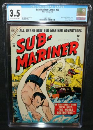 Sub - Mariner Comics 38 - Origin Of Sub - Mariner 
