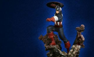 Bowen Designs Captain America Action Statue 126/1500 Marvel