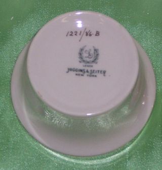 Tiffany Sterling Silver Pierced Holder With RARE Lenox Porcelain Ramekin Model 2 6