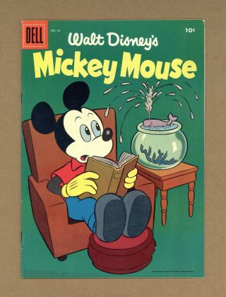 Mickey Mouse (dell/gold Key/gladstone) 45 1955 Vg,  4.  5