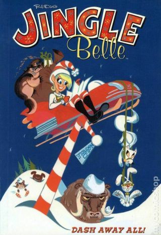 Jingle Belle Dash Away All Tpb (oni Press) 1 - 1st 2003 Fn Stock Image