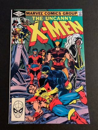 Uncanny X - Men 155 1982 Sharp Nm - 9.  2 1st App The Brood Wolverine