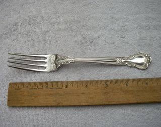 Gorham Sterling Chantilly (1895) Dinner Fork - 7 1/2 Inch - Marks - No Mono