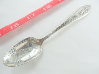 5 - 1/2 " Antique 1915 Ppie Expo San Francisco California Sterling Souvenir Spoon