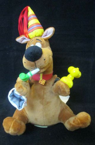 Cartoon Network Dancing And Sing Happy Birthday To You Scooby Doo Doll