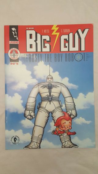 Big Guy And Rusty The Boy Robot Gn (dark Horse) 1 1995 Miller Darrow Oversize