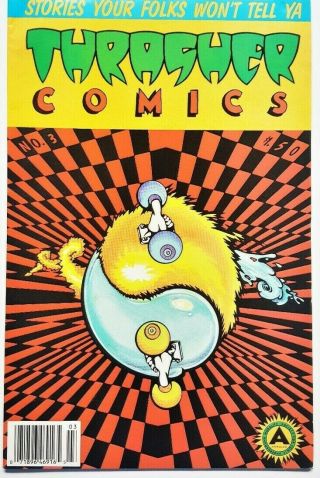 Thrasher Comics 3 Underground Comix: Spain Rodriquez Rare Skateboard