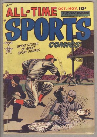 All - Time Sports Comics 7,  Bernie Krigstein