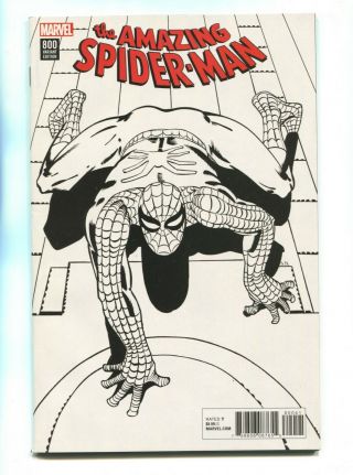 2018 Marvel The Spider - Man 800 Ditko Remastered 1:1000 Sketch Variant