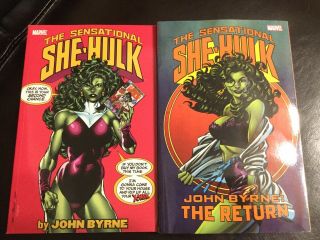 Sensational She - Hulk By John Byrne Complete The Return Fantastic Four Spider - Man