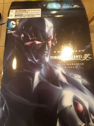 Kai Variant Darkseid Figure No.  11 Dc Comics Square Enix.  Box