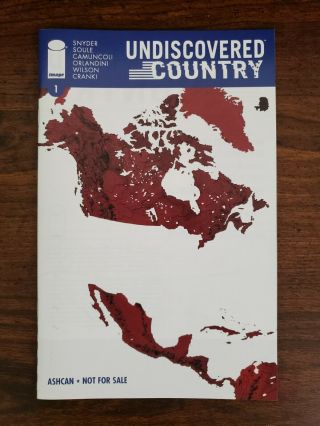 Undiscovered Country 1 Ashcan Sdcc 2019 Scott Snyder Charles Soule Image