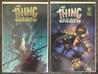 The Thing From Another World 1 - 2 Dark Horse Comics 1992 Mini Series Comic