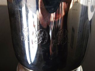 ANTIQUE LONDON 1931 SOLID SILVER GEORGE V 1/4 PINT TANKARD / CUP 6