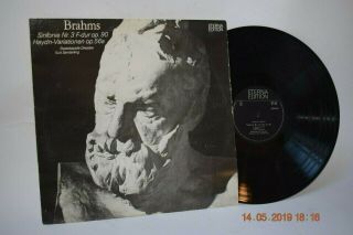 Kurt Sanderling & Sk Dresden: Brahms Samphony No.  3 F - Major Black Eterna -