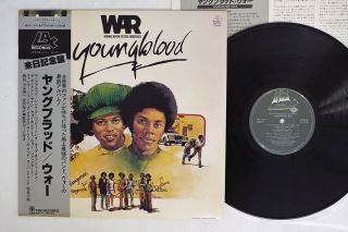 War Youngblood Lax Aw - 1031 Japan Obi Vinyl Lp