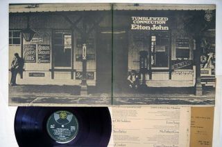 Elton John Tumbleweed Connection Djm Fp - 80211 Japan Red Vinyl Vinyl Lp