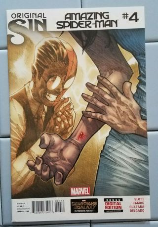 The Spider - Man 4,  1st Silk (2014,  Marvel) 1st Print, .
