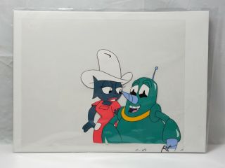 Adventures Of Sonic The Hedgehog Animation Cel Of Grounder & Catty 38