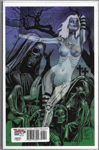 Tarot Witch Of The Black Rose 94 Studio Deluxe Litho Edition 2