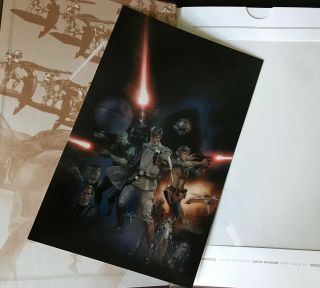 The Star Wars Deluxe Edition Hardcover Boxed Set Mike Mayhew George Lucas HTF 11