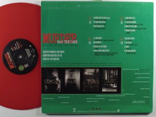MURDER WAS THE CASE MUSIC WAS THE GIFT Various DEATH ROW 2XLP red/green vinyl 2